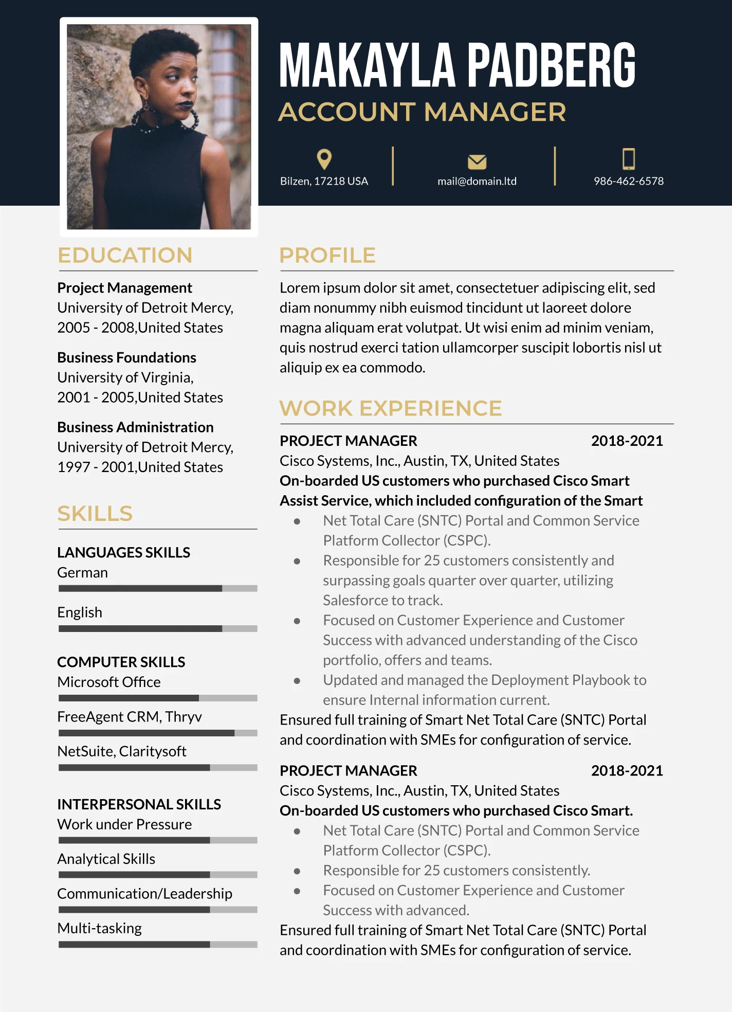 Europass Cv English Template Resume Format For Google