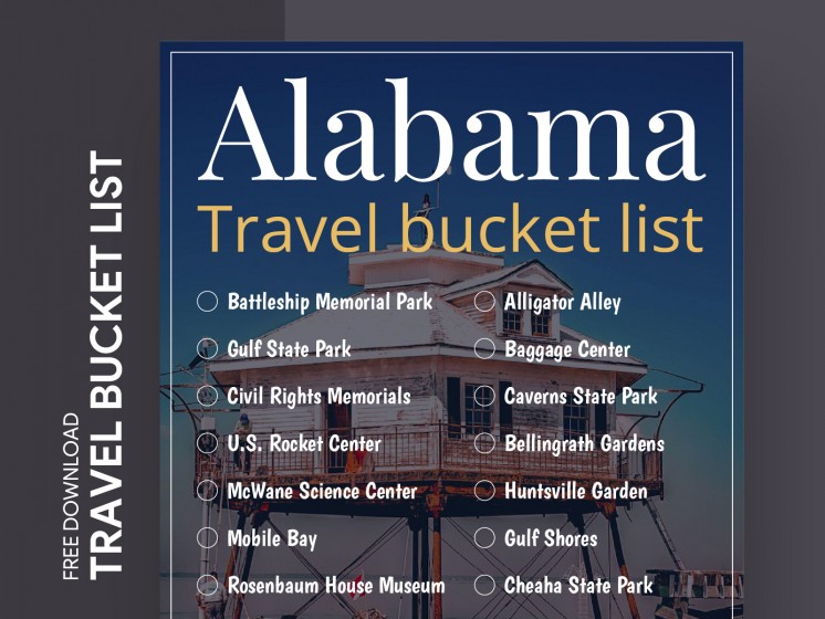 Alabama Travel Bucket List