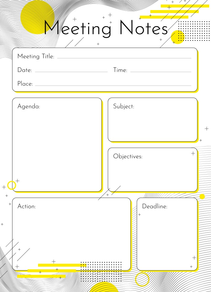 Formal Meeting Agenda Free Google Docs Template
