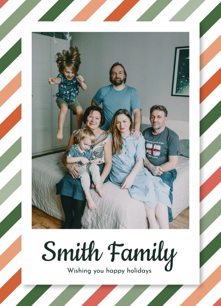 Holiday Family Newsletter Free Google Docs Template