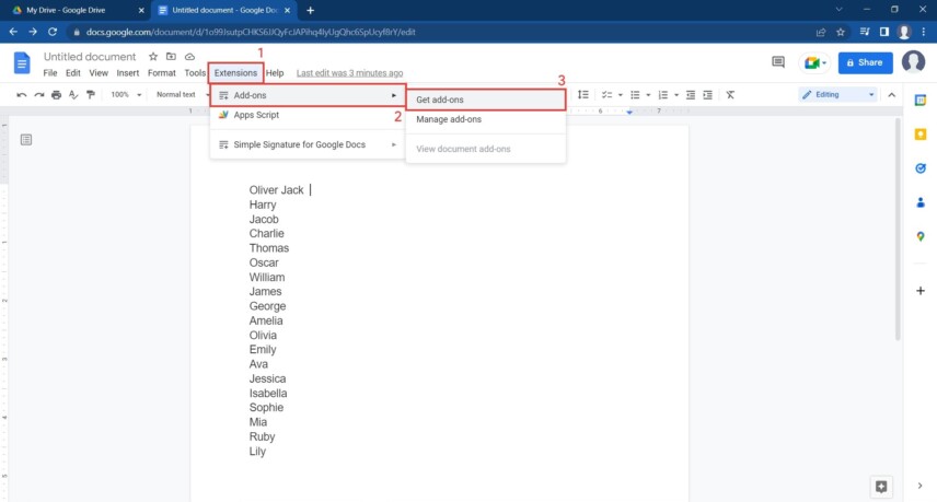 How to Alphabetize in Google Docs