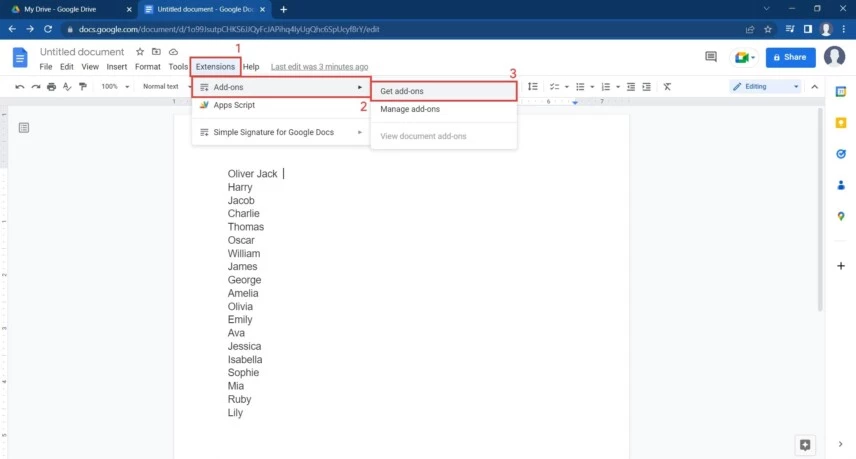 How to Alphabetize in Google Docs
