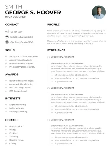 Professional Elite Resume Free Google Docs Template