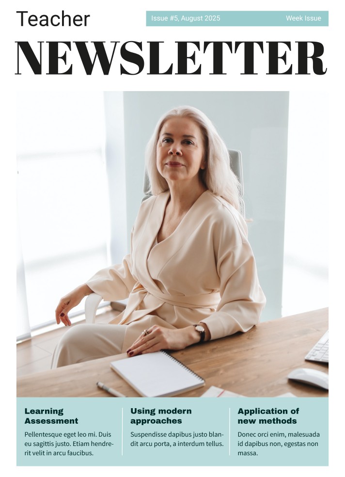 Teacher Newsletter Free Google Docs Template