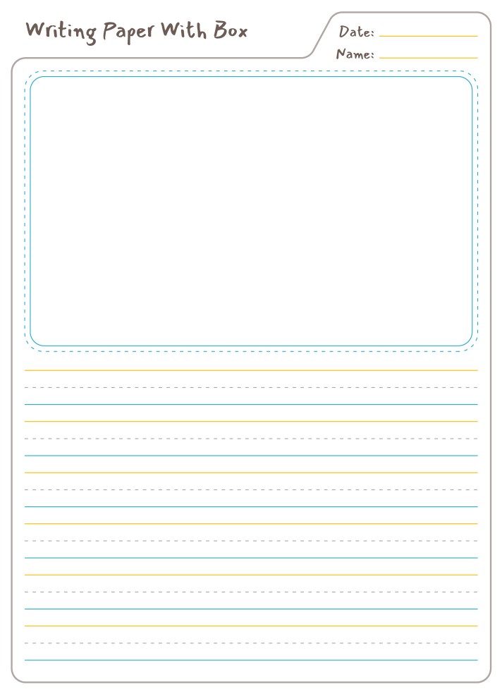 Lined Writing Paper Free Google Docs Template 