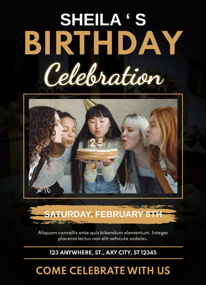 Birthday Party Flyer Free Google Docs Template