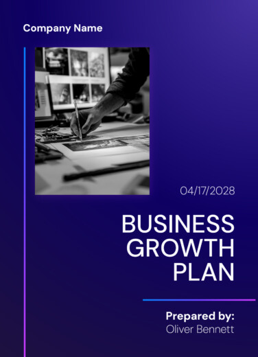 Business Growth Plan Free Google Docs Template