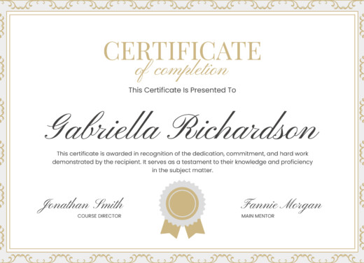 free printable certificate of appreciation template