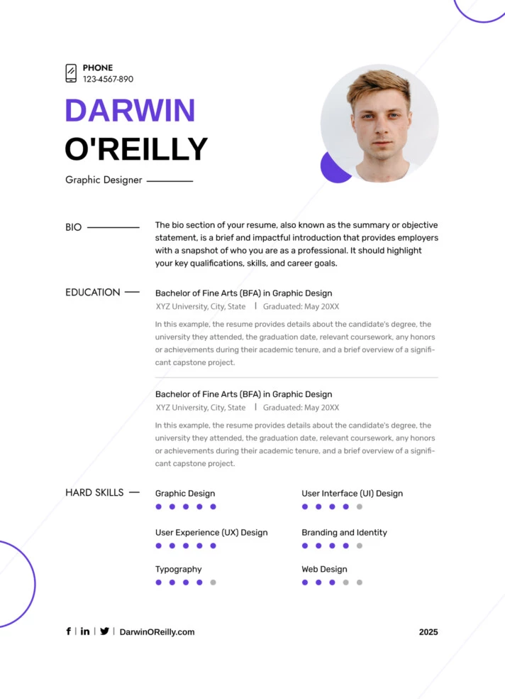 Executive Resume Free Google Docs Template