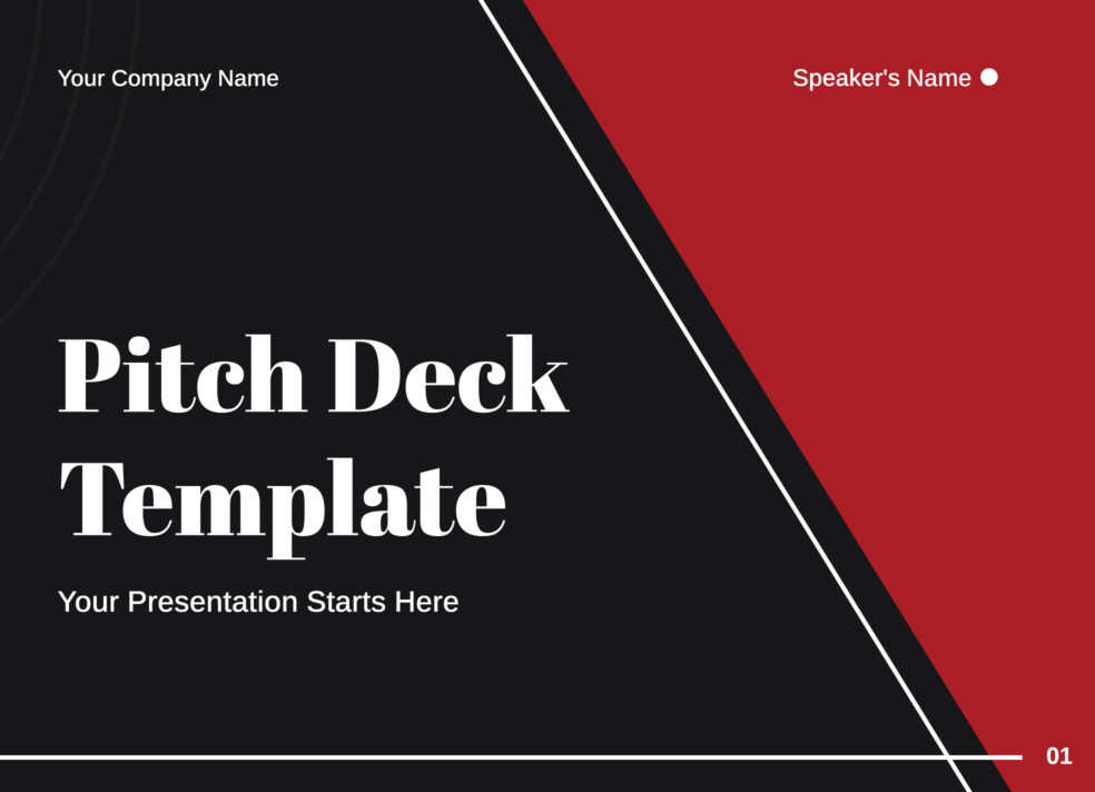 Pitch Deck Presentation Free Google Slides & PowerPoint Template