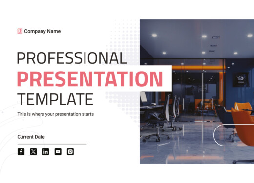 Professional Presentation Free Google Slides & PowerPoint Template