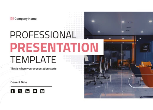 Professional Presentation Free Google Slides & PowerPoint Template