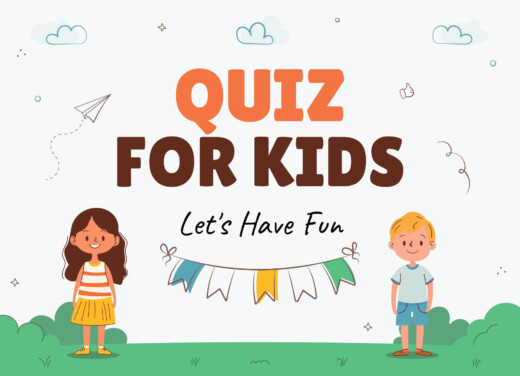 Quiz for Kids Free Google Slides & PowerPoint Template