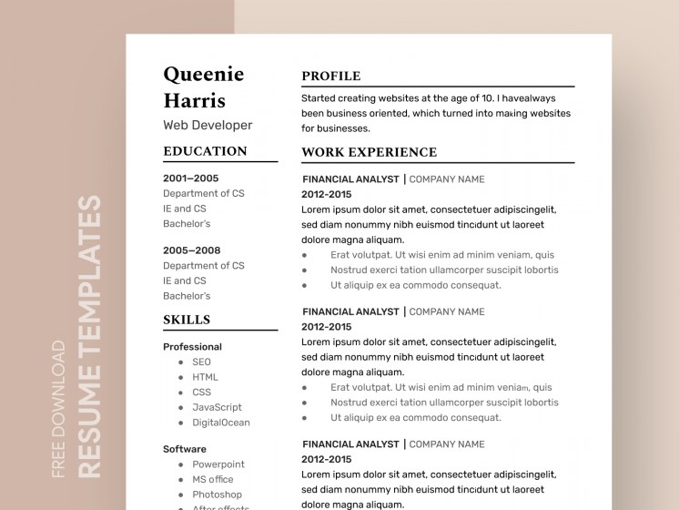 Simple Resume