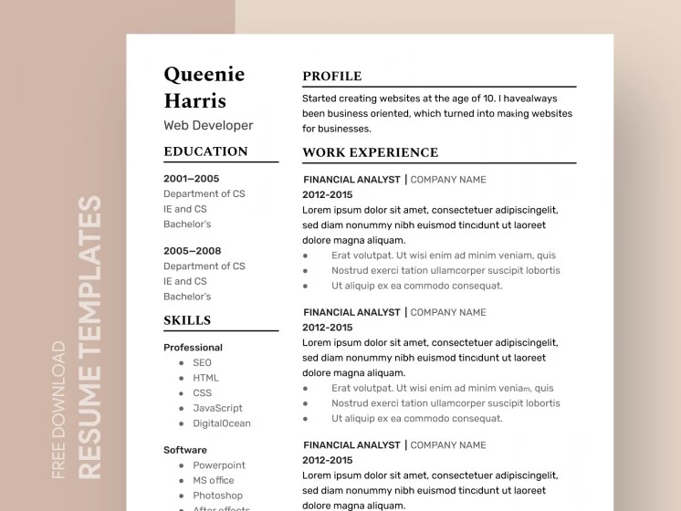 Simple Resume