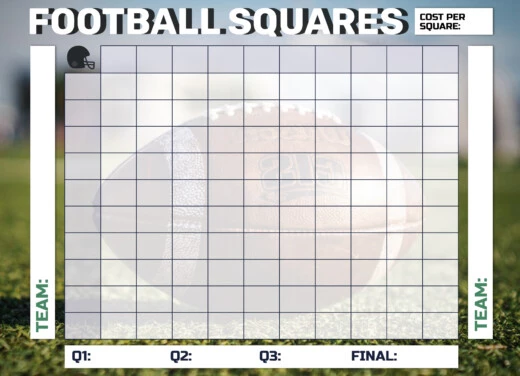 Super Bowl Betting Squares 2013 - Stylish Spoon