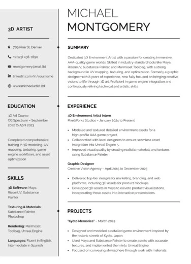 Top Resume Free Google Docs Template