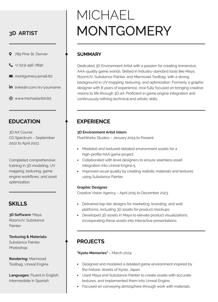 Top Resume Free Google Docs Template