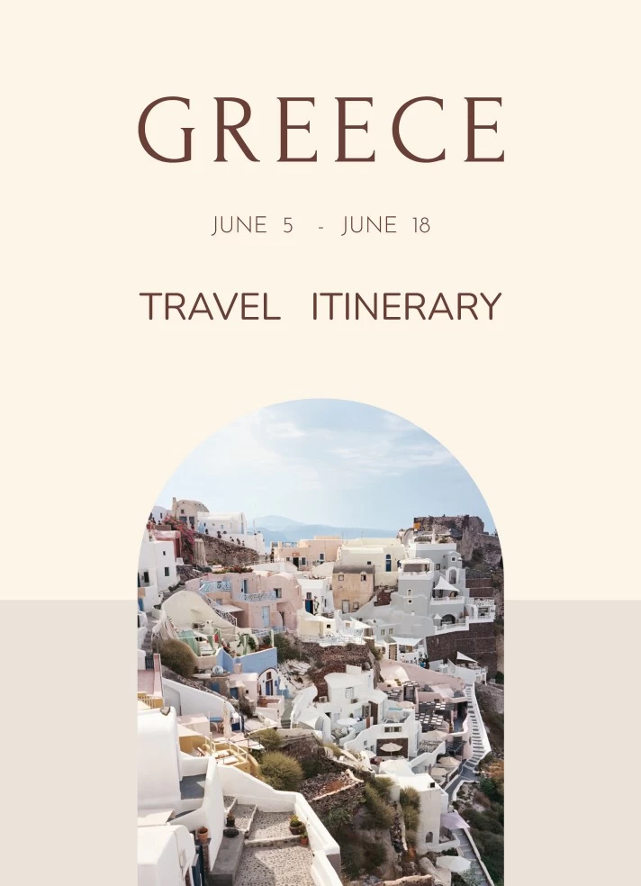 Trip Itinerary Free Google Docs Template